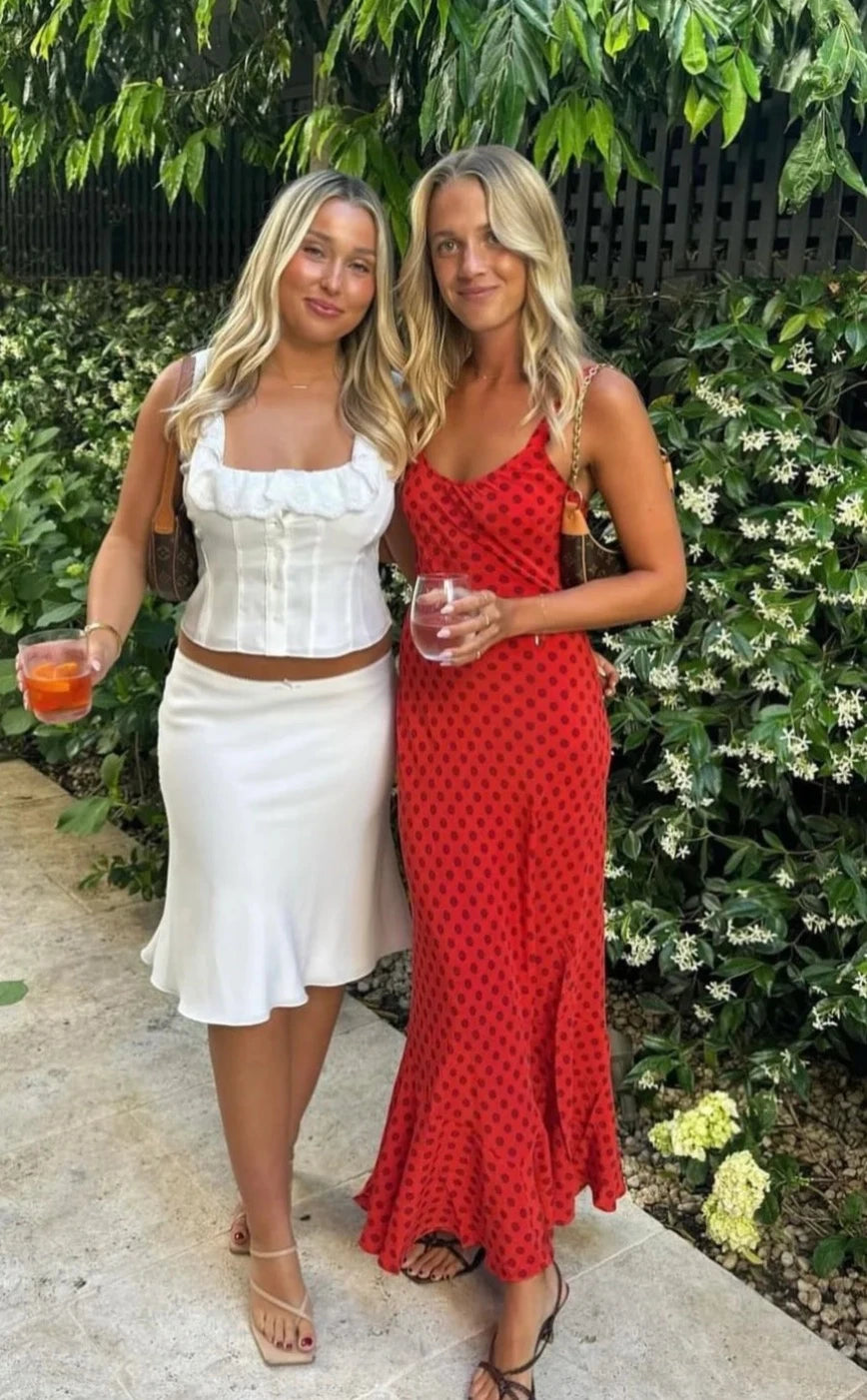 red realisation dress Rent Realisation Par Marie Dress In Rose