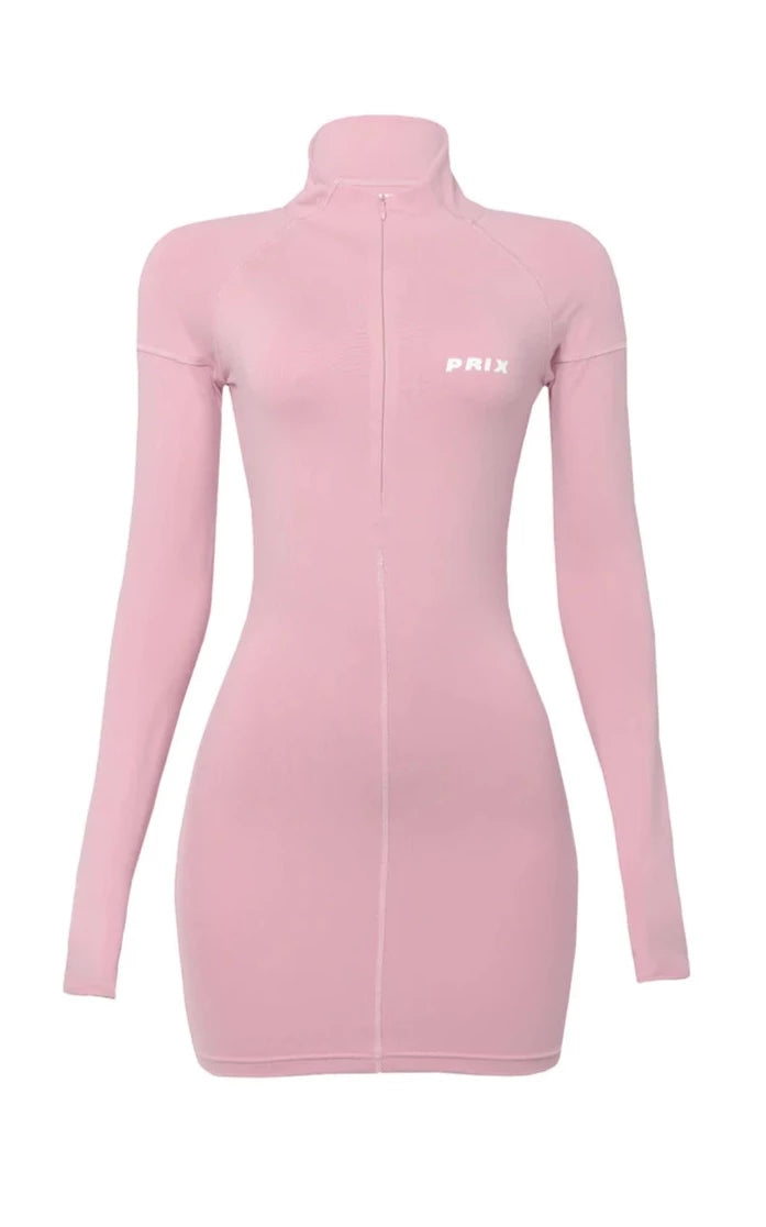 prix long sleeve dress Knight Dress (Pink)