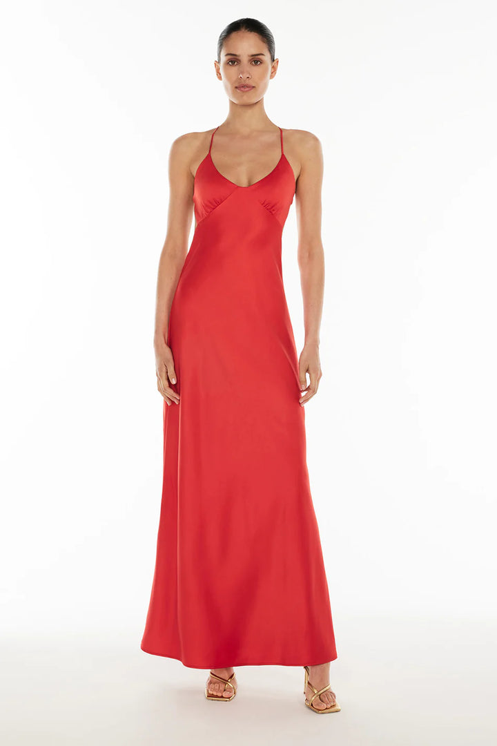 Saturation Point Slip (Red) - First Date Rentals