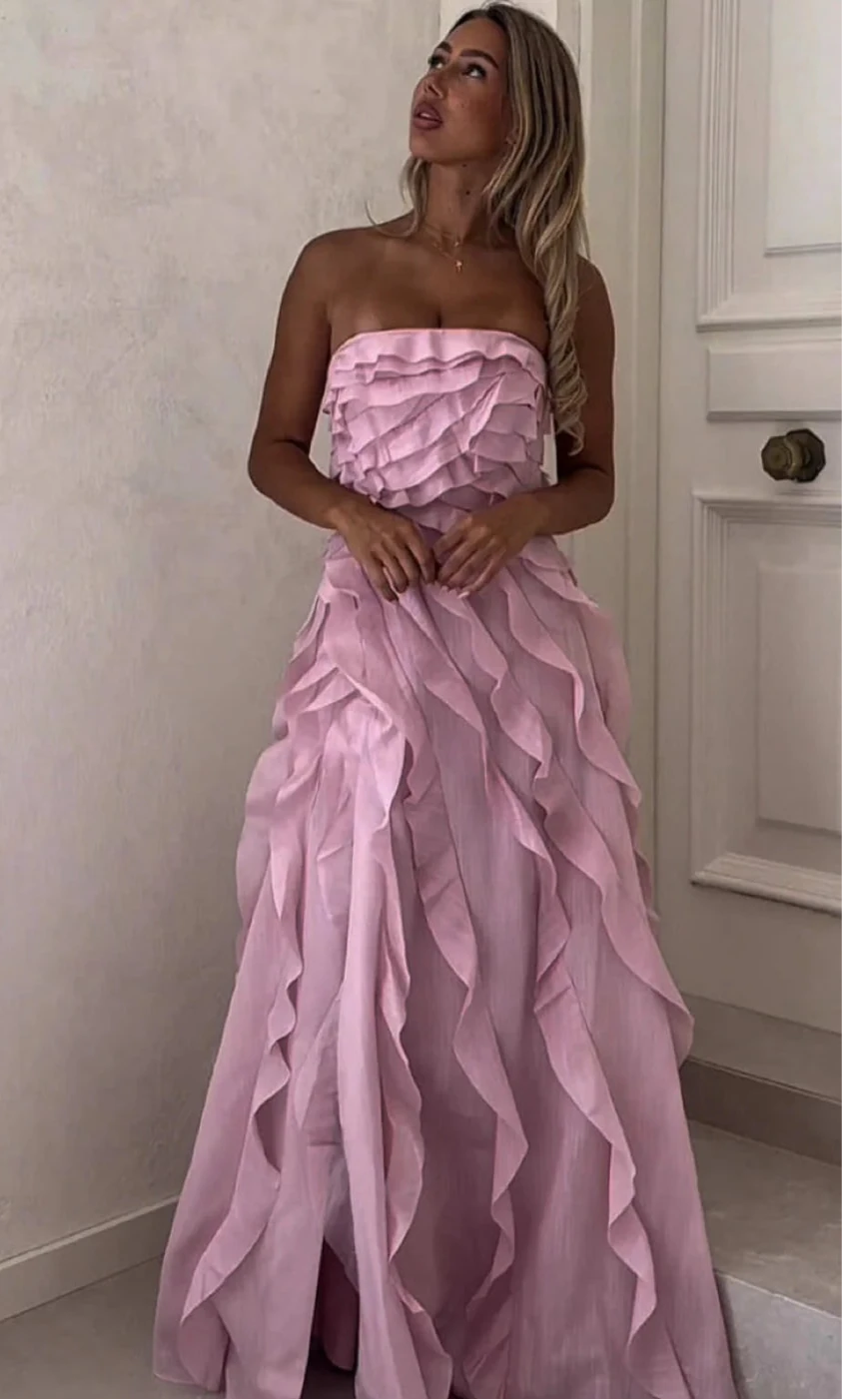 Allairie Gown (Chalk Pink)