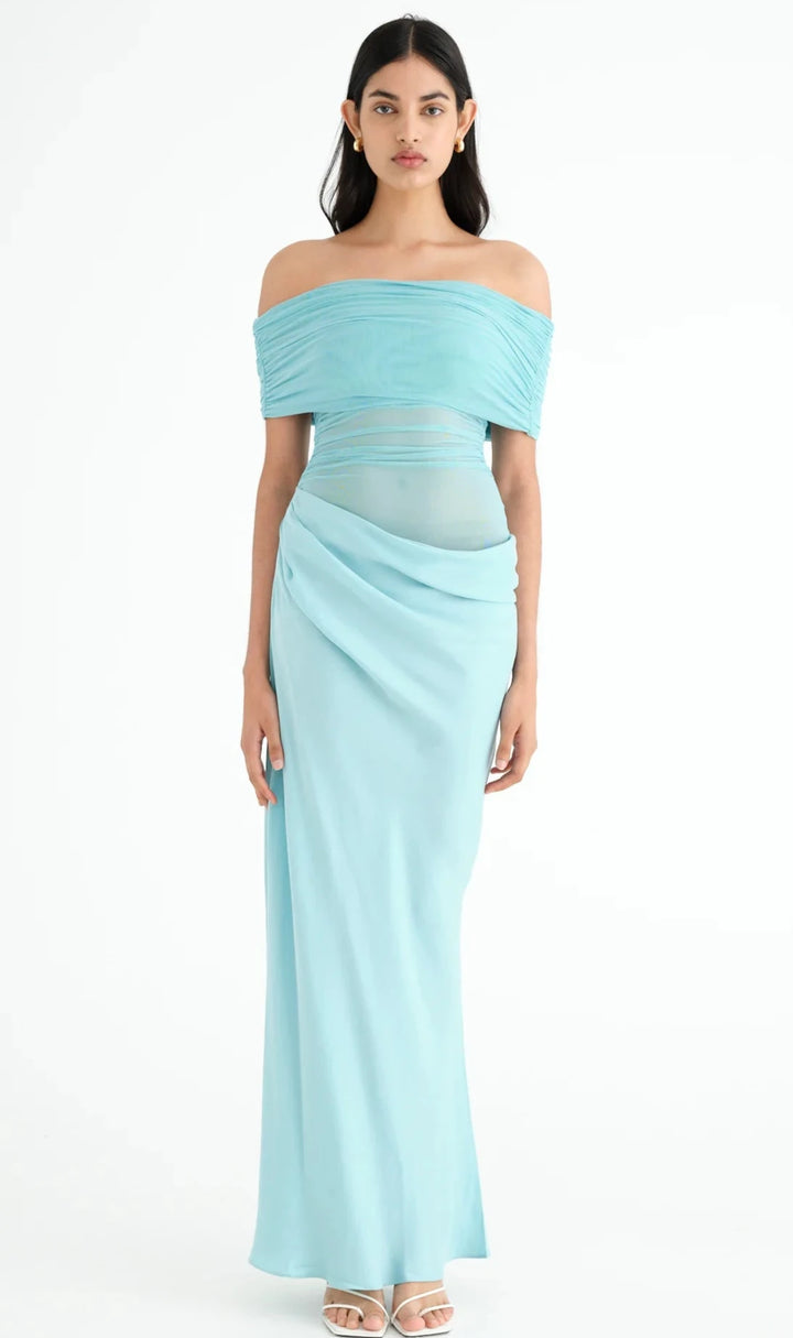 Nico Dress (Aquamarine) - First Date Rentals