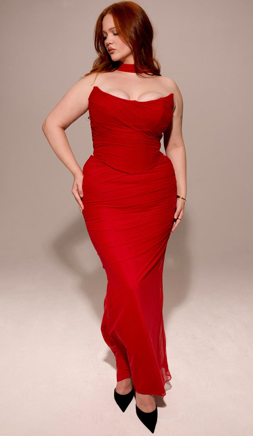 Hallie Cassidy Set (Red) - First Date Rentals