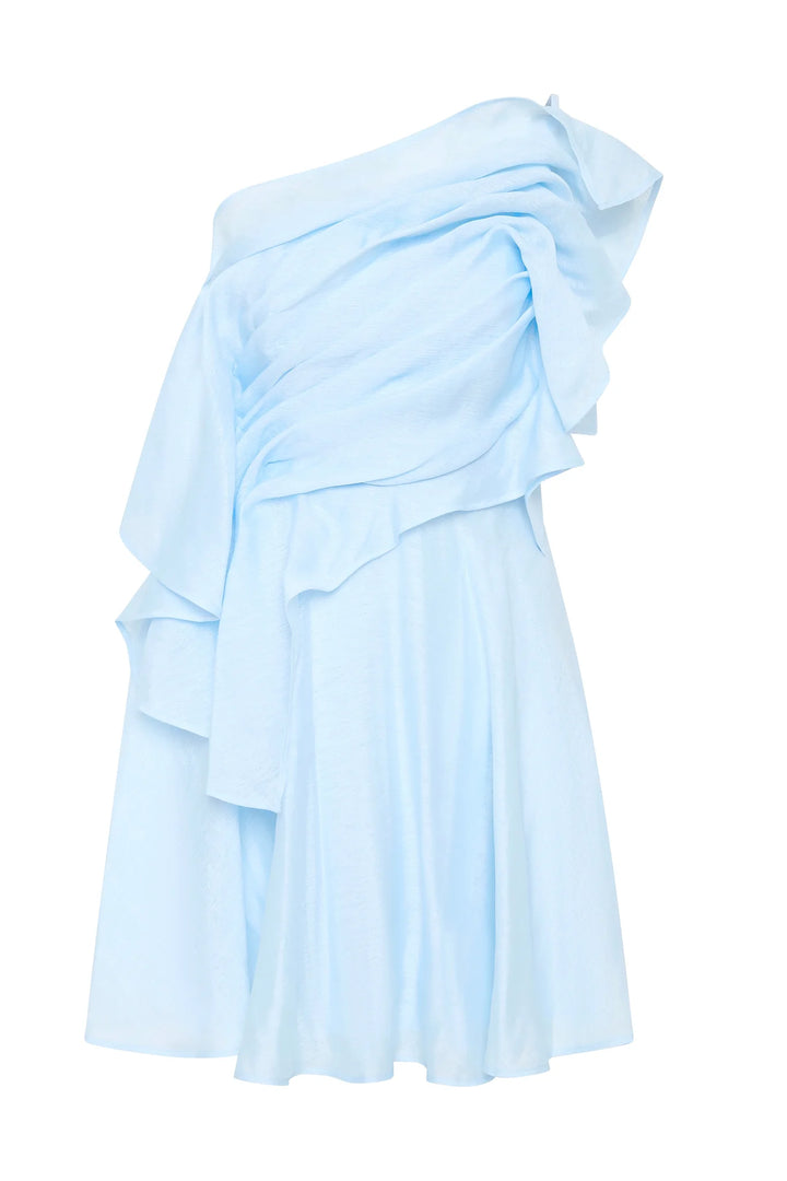 Genesis Mini Dress (Blue) - First Date Rentals