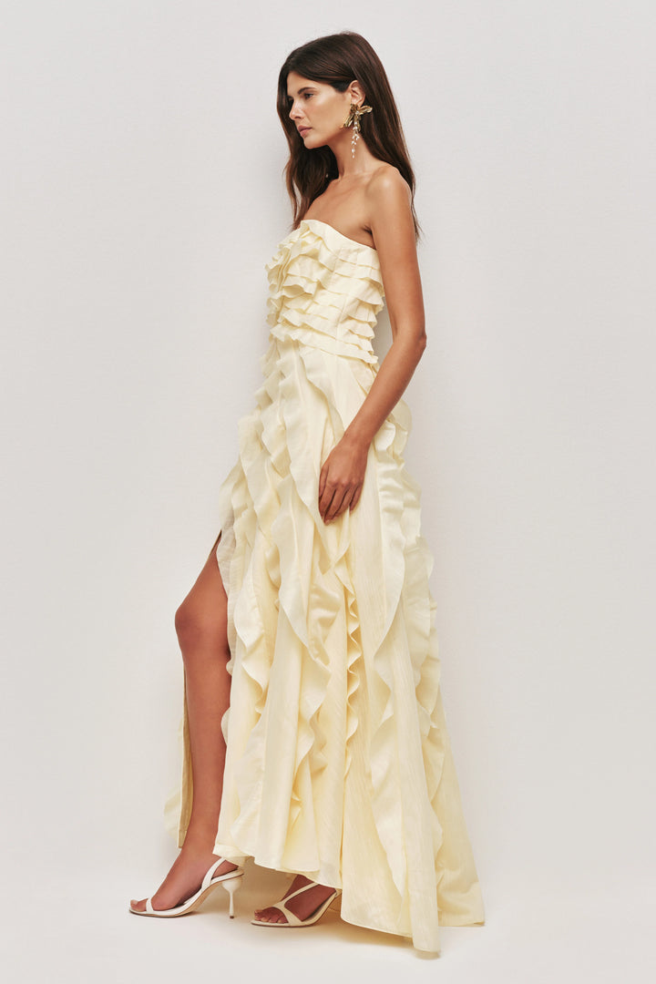 Allairie Gown (Butter Yellow)