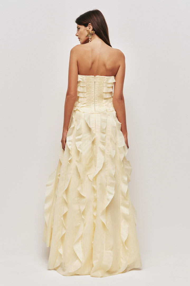 Allairie Gown (Butter Yellow)