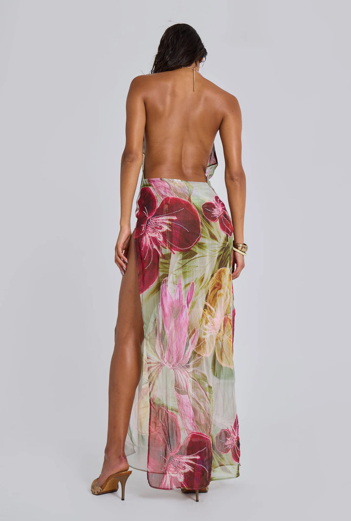 Dahlia Hand Beaded Dress - First Date Rentals