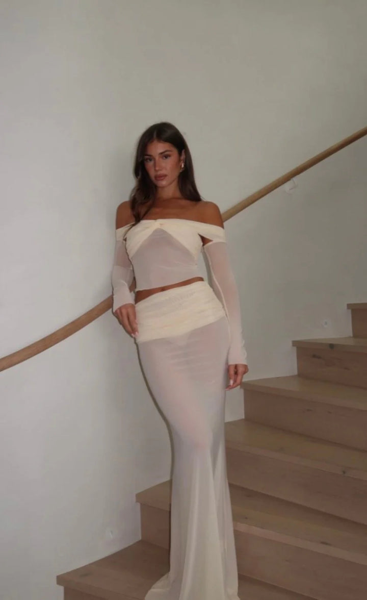 Charlotte Set Cream FOR SALE - First Date Rentals