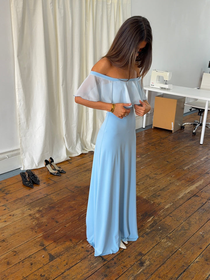 PHYLLIS DRESS (BABY BLUE)