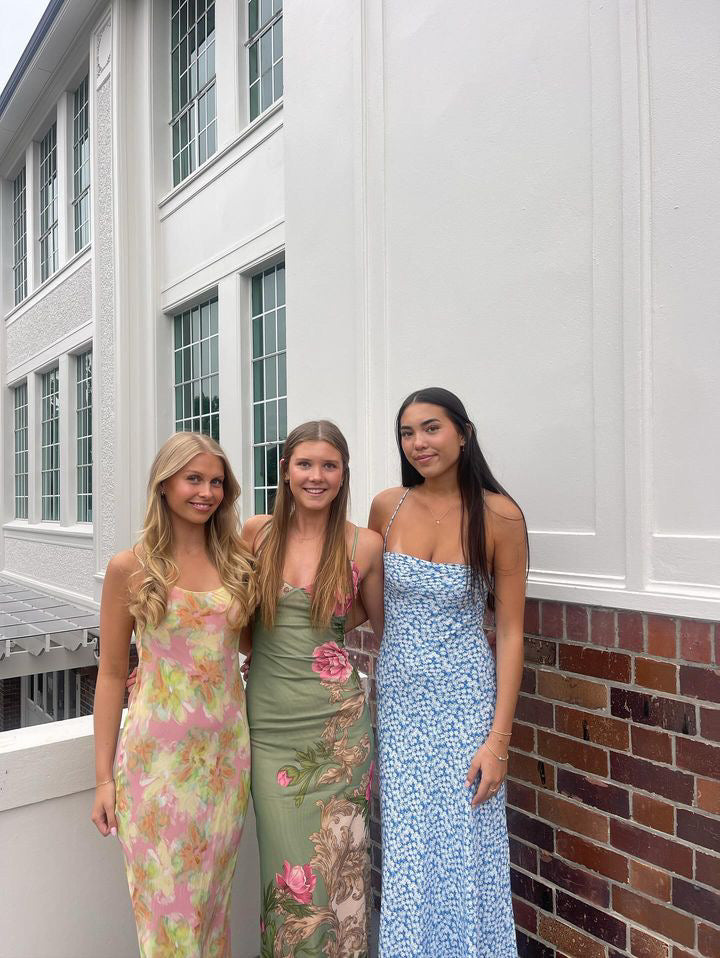 ZEPHY PRINT SLIP DRESS - First Date Rentals