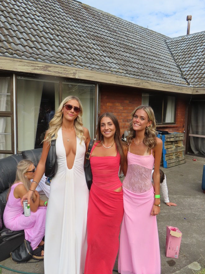 Gabriel Maxi Dress (Pink) - First Date Rentals