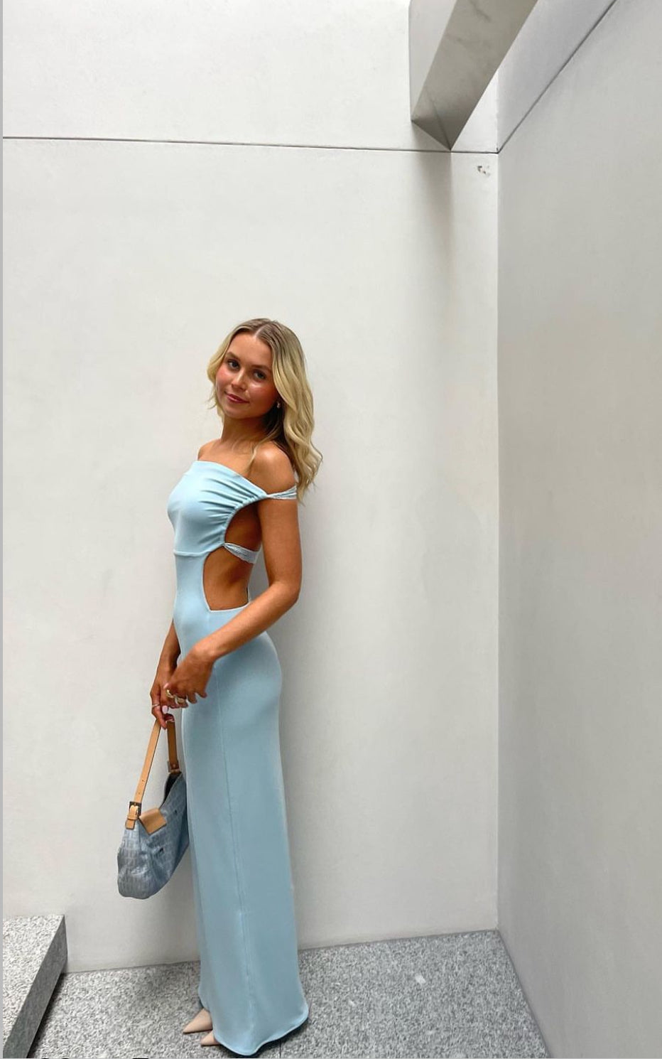 Idris Maxi (Sky Blue) - First Date Rentals