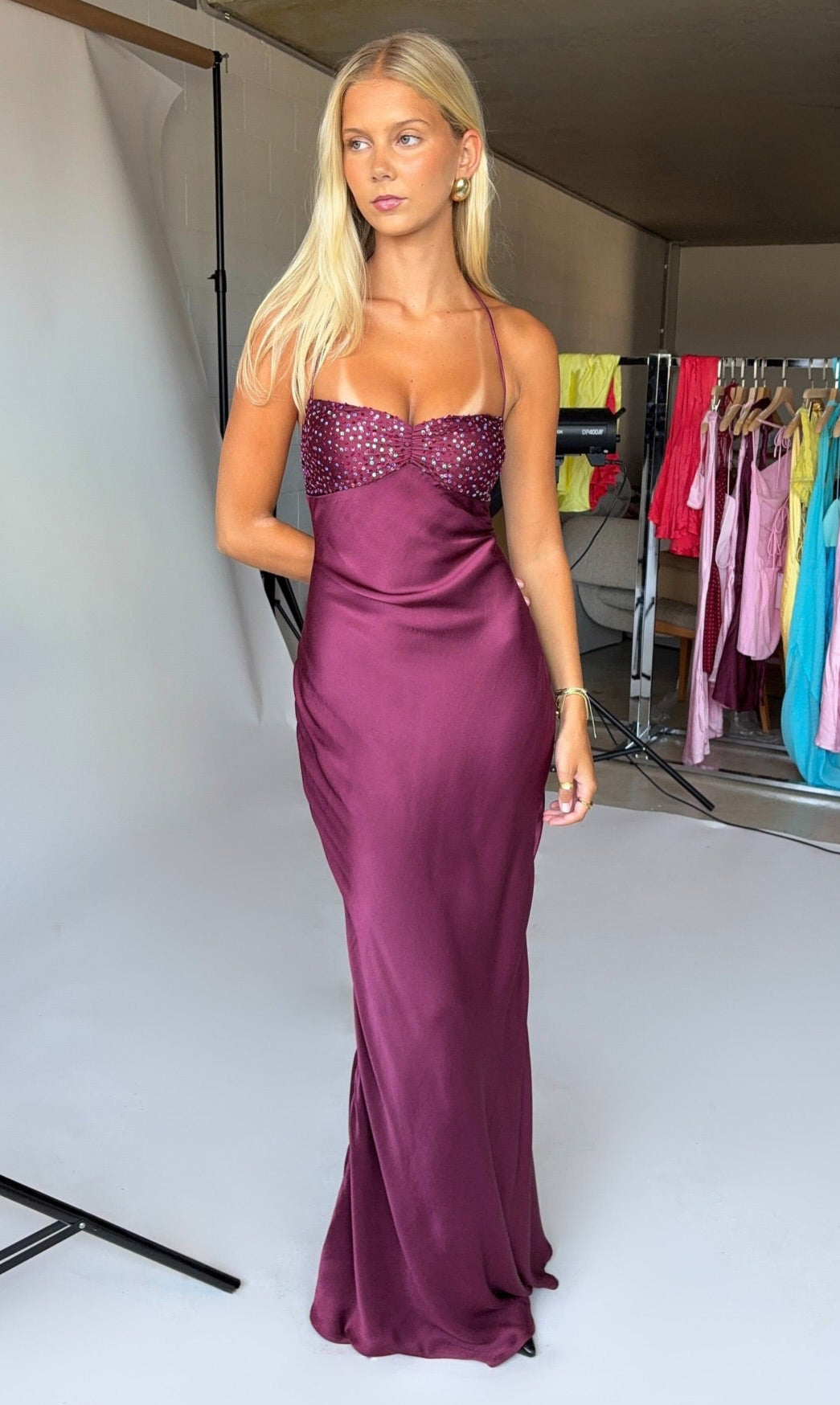 Jade Maxi (Berry) - First Date Rentals