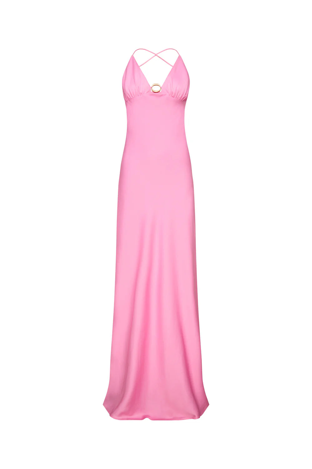 Liquid Asset Slip Dress (Pink)