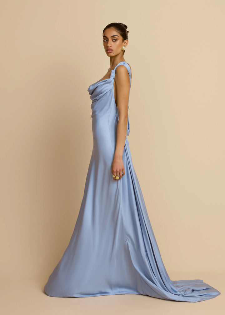 Darcy Dress (Sky Blue)
