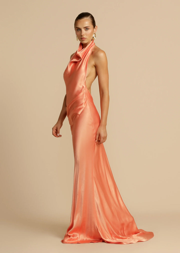 Gaia Dress (Papaya)