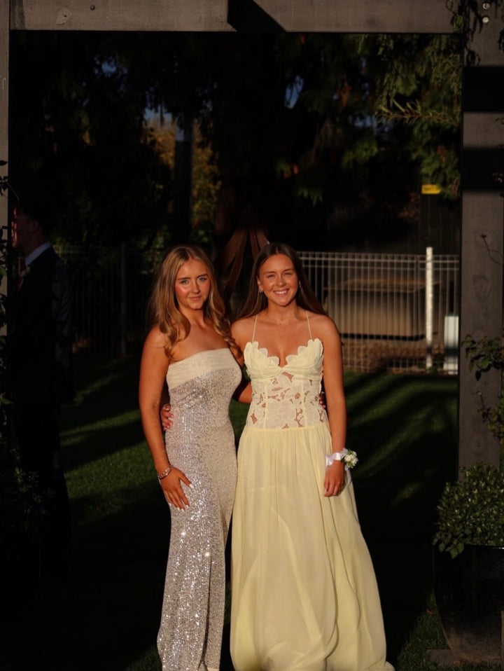 Stephanie Maxi Dress (Butter)