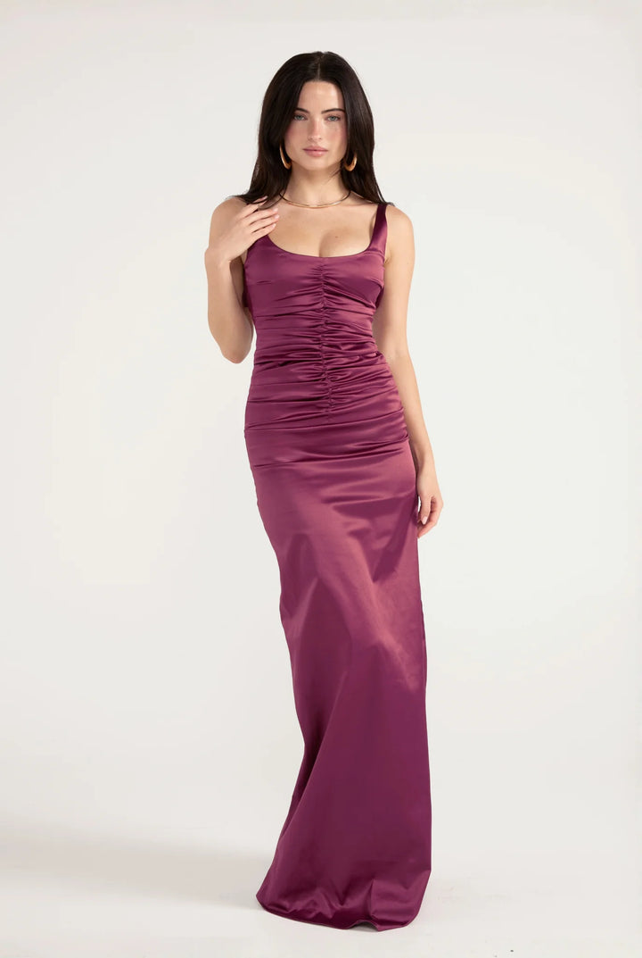 Atlein Gown (Plum)