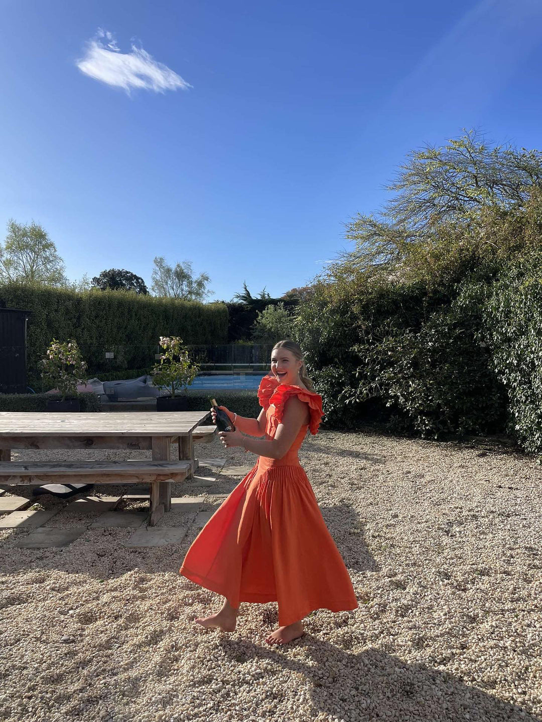 Imagination Yves Set (Orange) - First Date Rentals