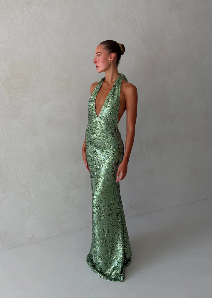 Liana Dress (Seafoam)