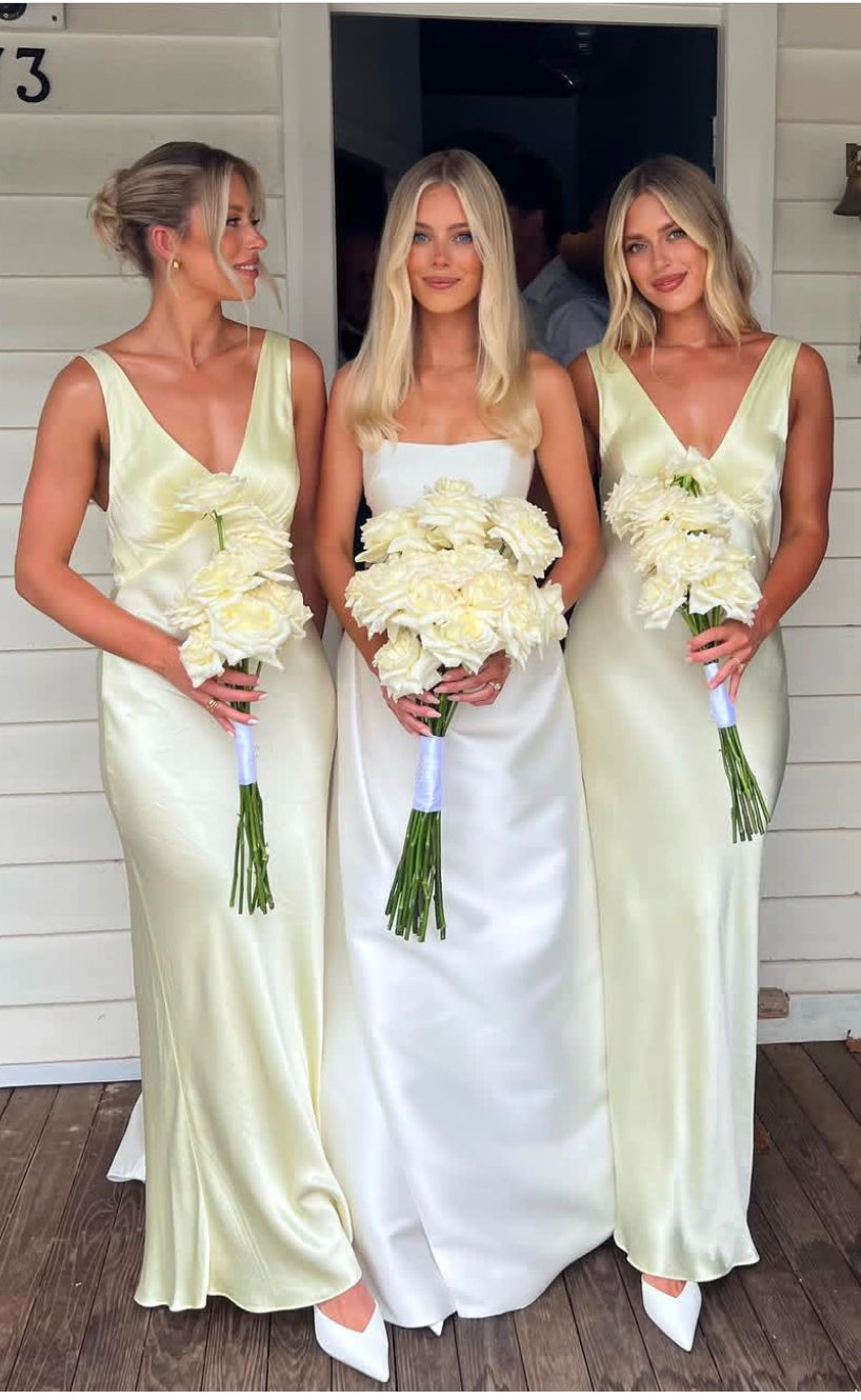 Verona Moon Dance Maxi (Ice Yellow) - First Date Rentals