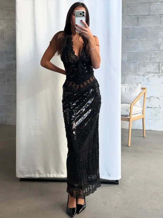 SOLANA MAXI DRESS (Dusk)