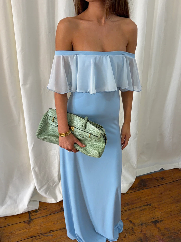 PHYLLIS DRESS (BABY BLUE)