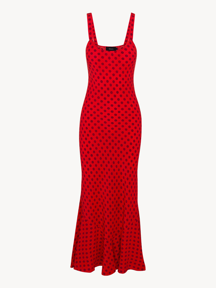 Allegra Midi (Red) - First Date Rentals