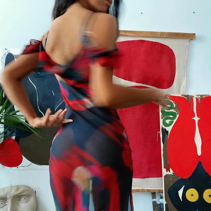 Adriana Slip Dress - First Date Rentals
