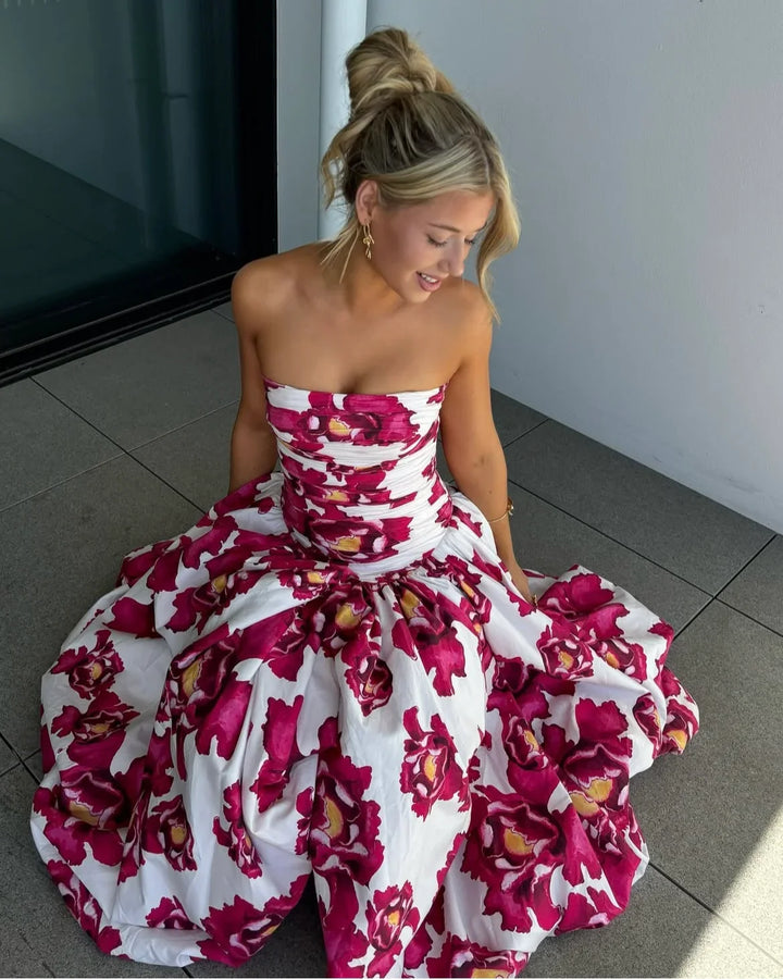 Behold Bubble Maxi Dress