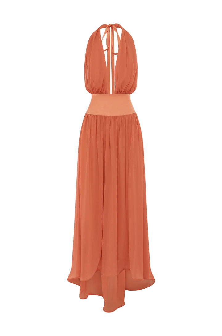 Serena Dress (Coral)
