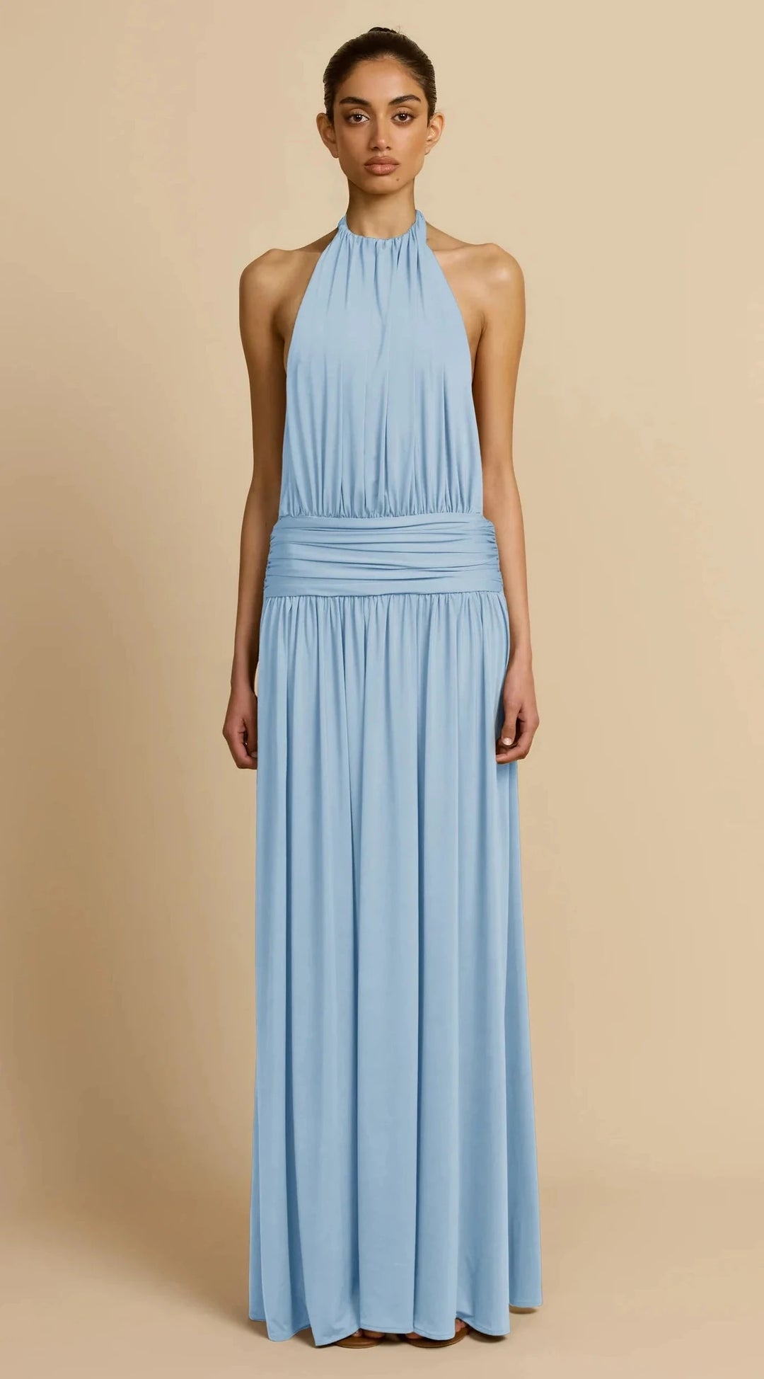 Santina Dress (Sky Blue)