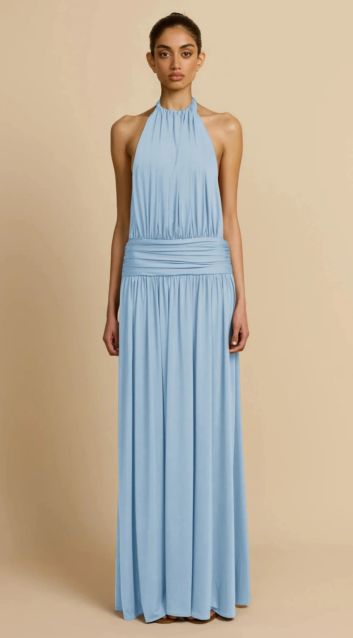 Santina Dress (Sky Blue)