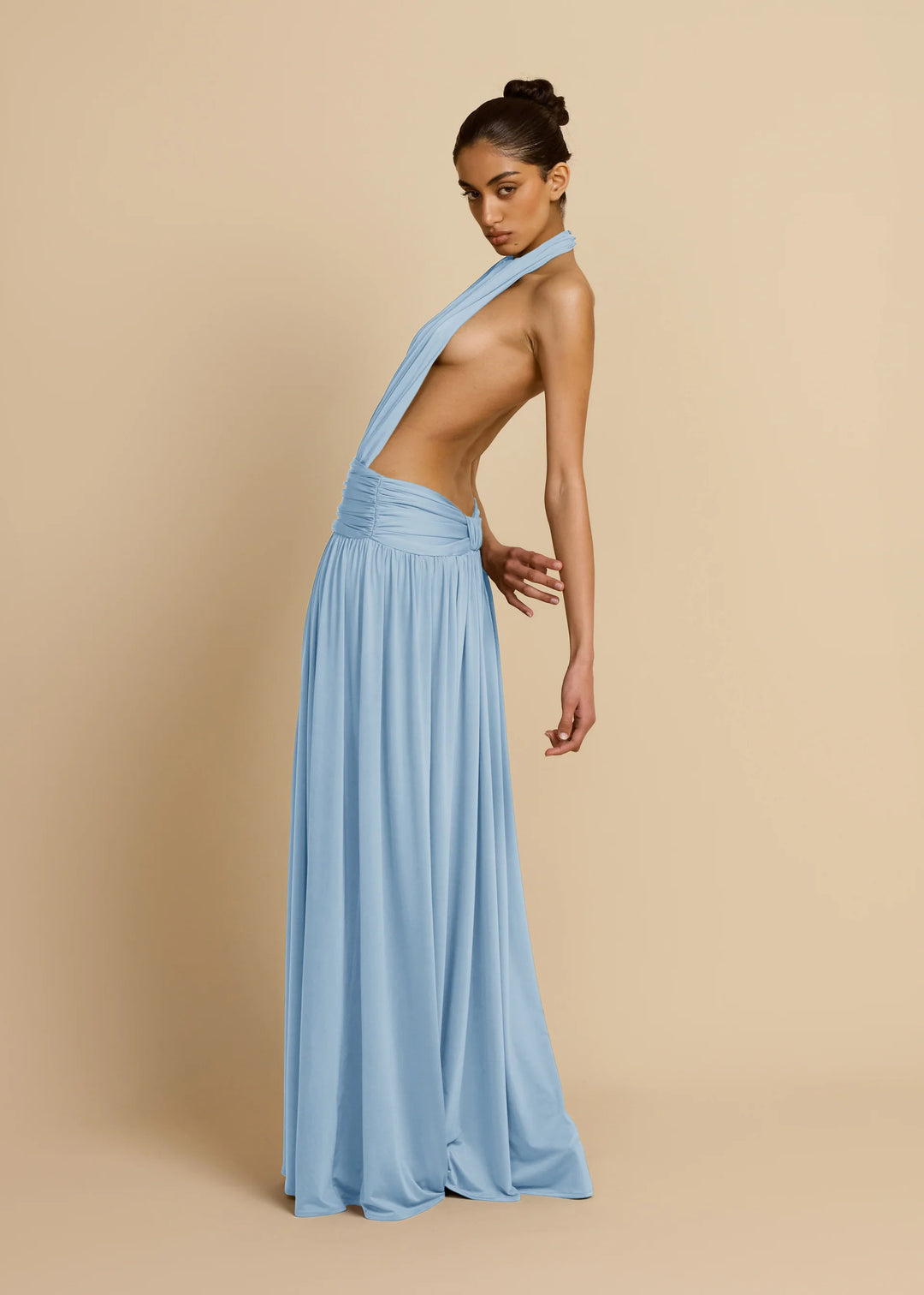 Santina Dress (Sky Blue)