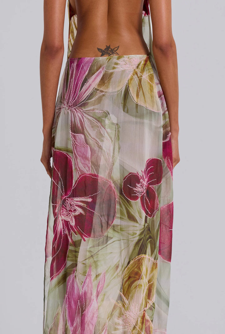 Dahlia Hand Beaded Dress - First Date Rentals