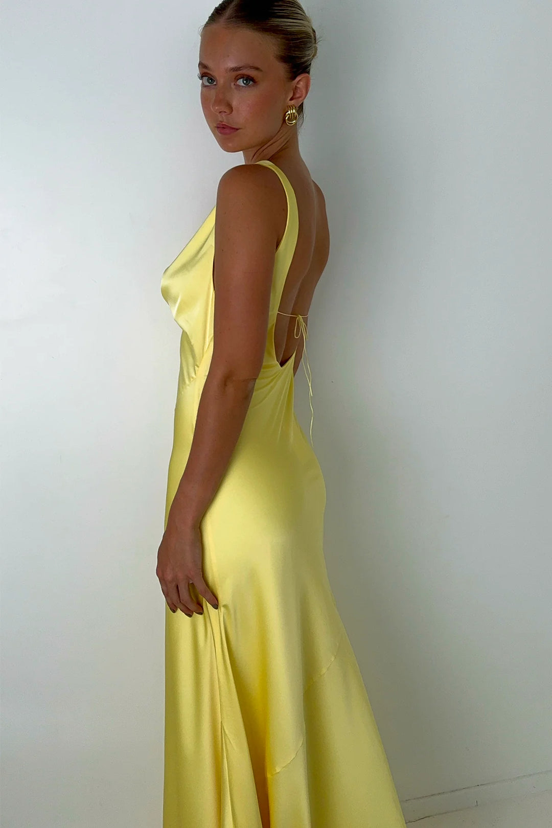 Bianka Gown (Yellow) - First Date Rentals