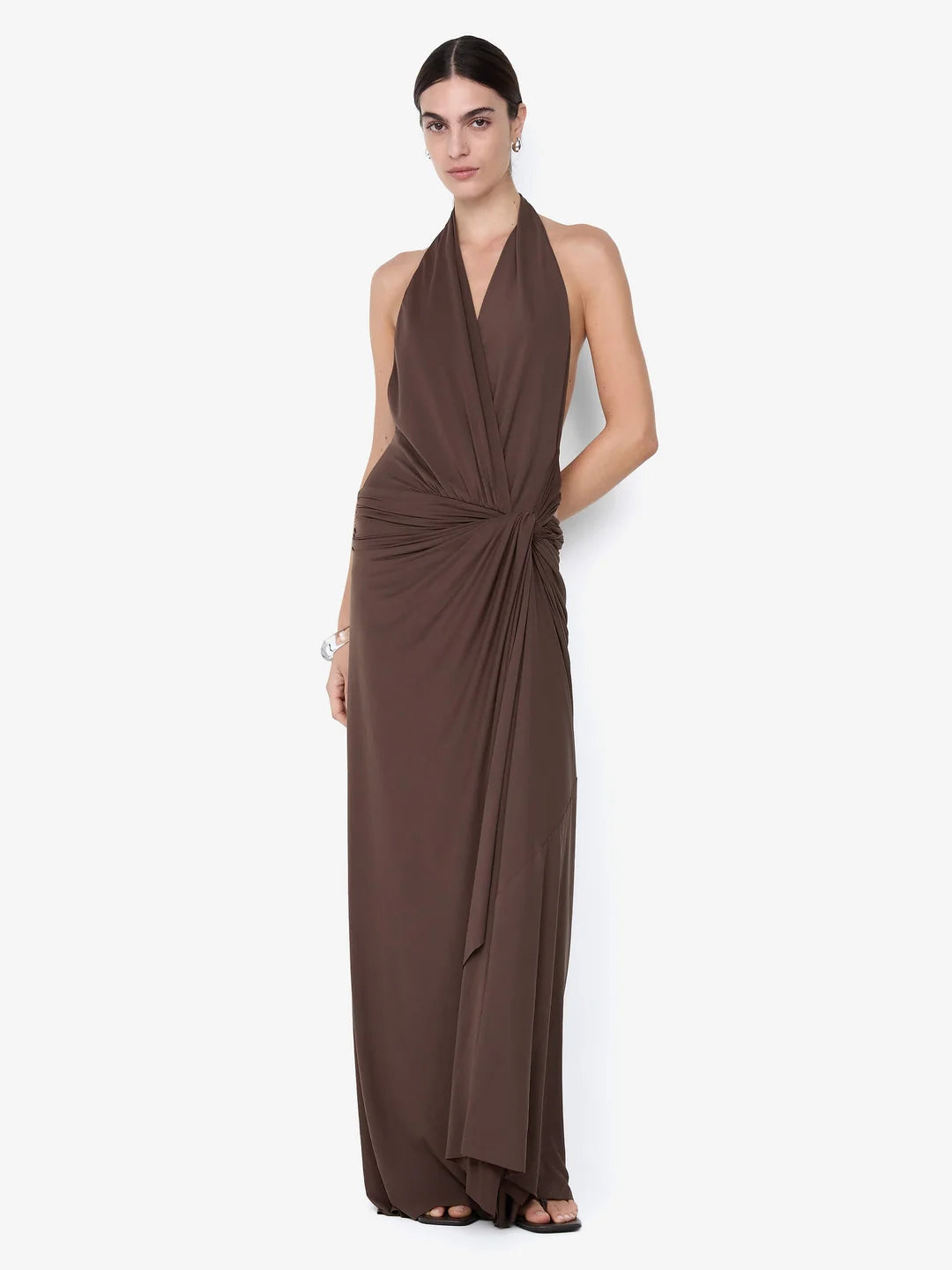 Clementine Twist Dress (Milk Chocolate)