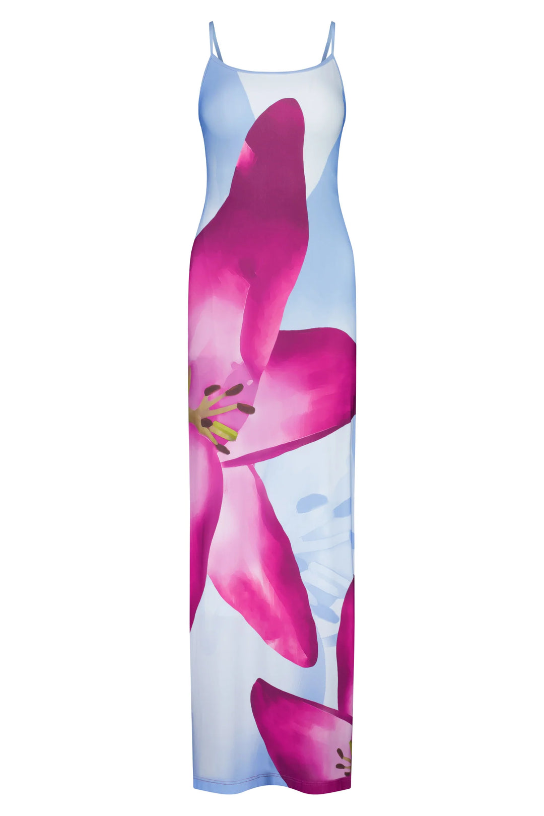 Sky Lily Slip Floral - First Date Rentals