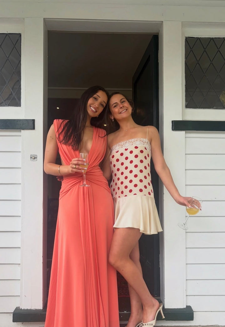 Yasmina Dress (Peach)