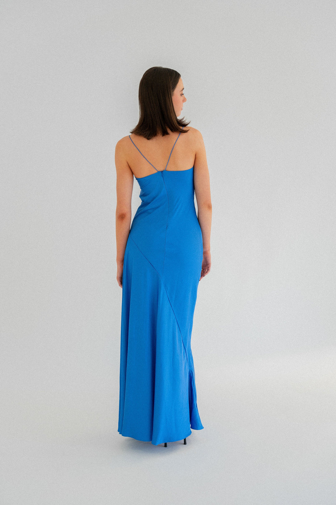 Gaia Gown (Dark Blue) - First Date Rentals