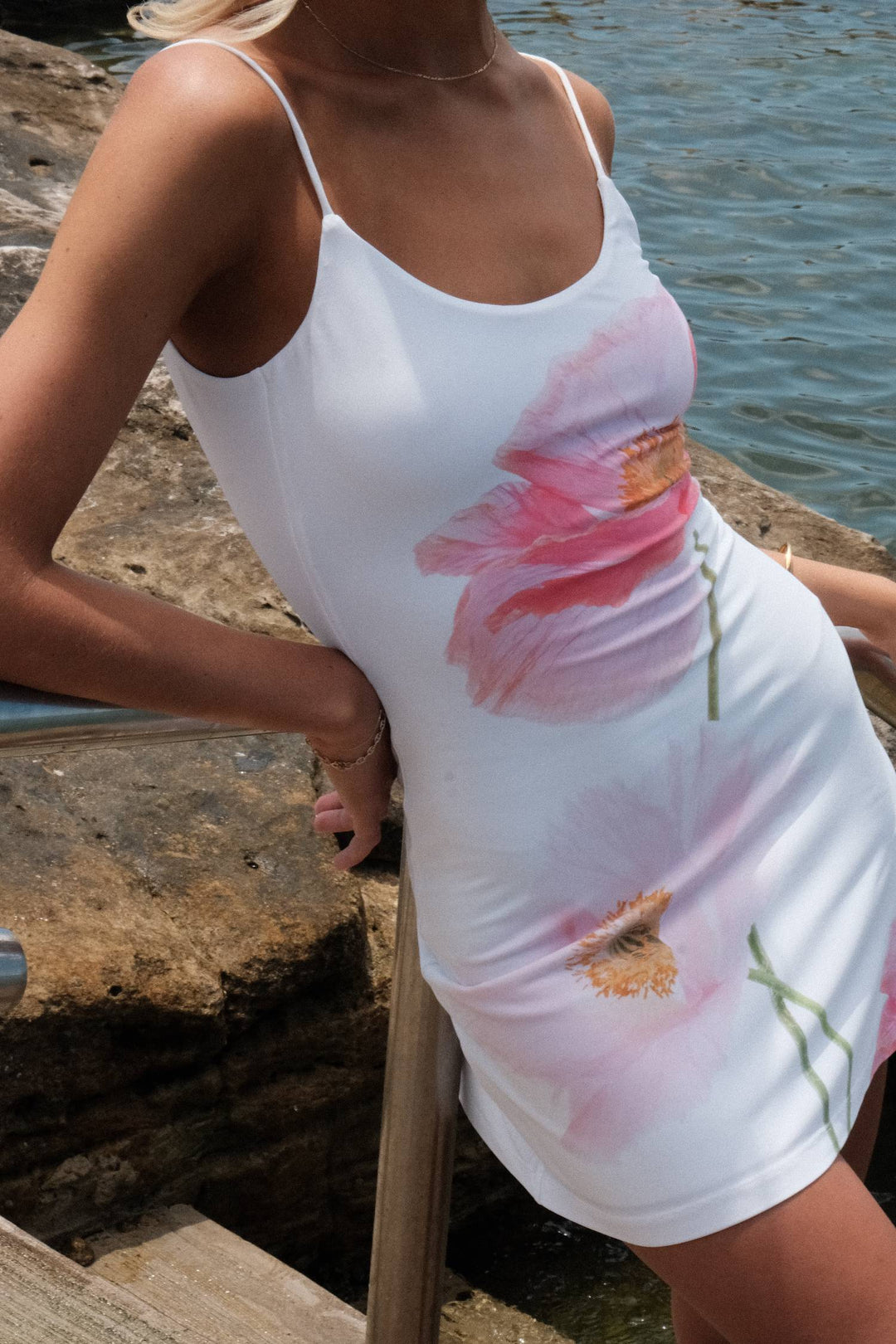 Poppy Low Back Mini Dress - First Date Rentals
