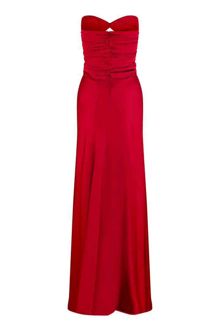 Inka Gown (Wine) - First Date Rentals