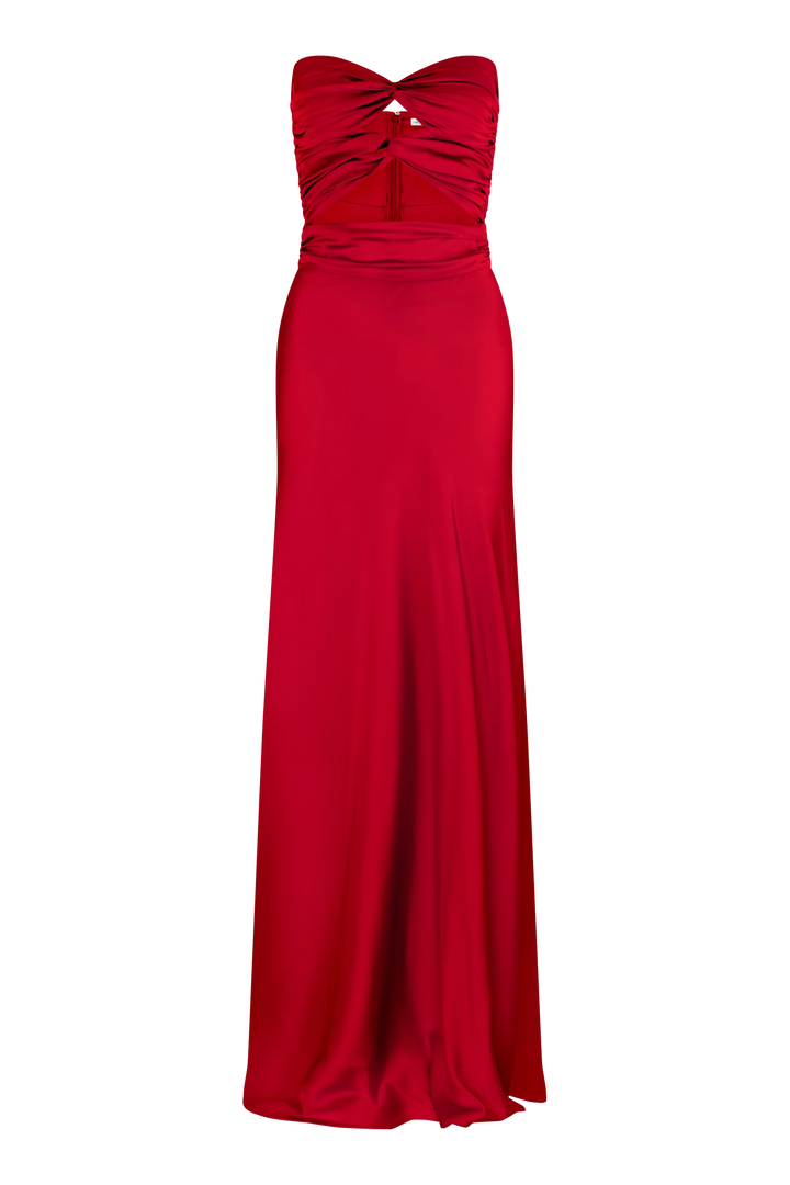 Inka Gown (Wine) - First Date Rentals