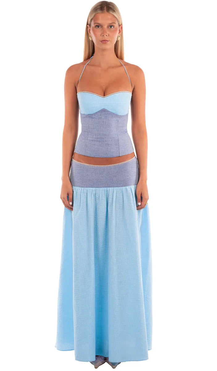 Adeline Maxi Set (Storm)