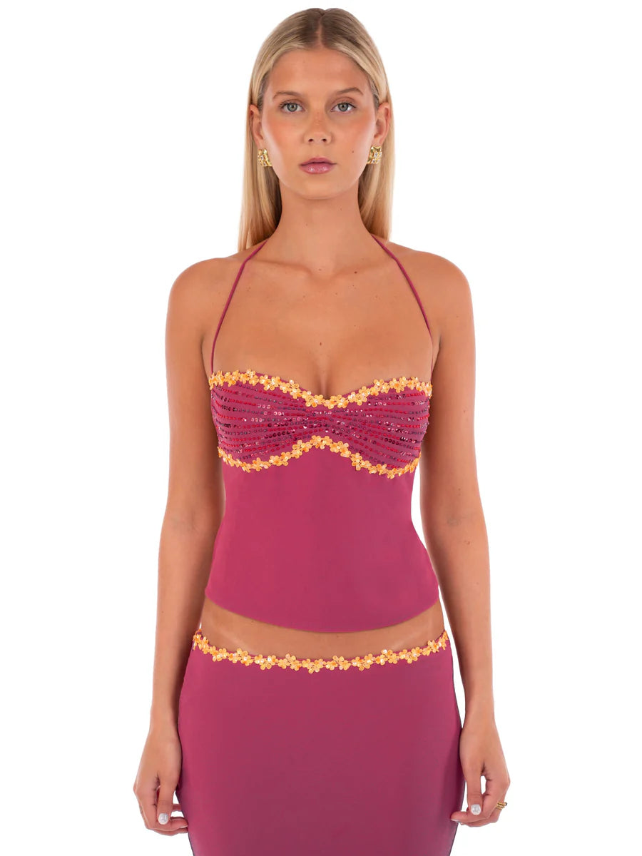 Jemima Set (Wine) - First Date Rentals