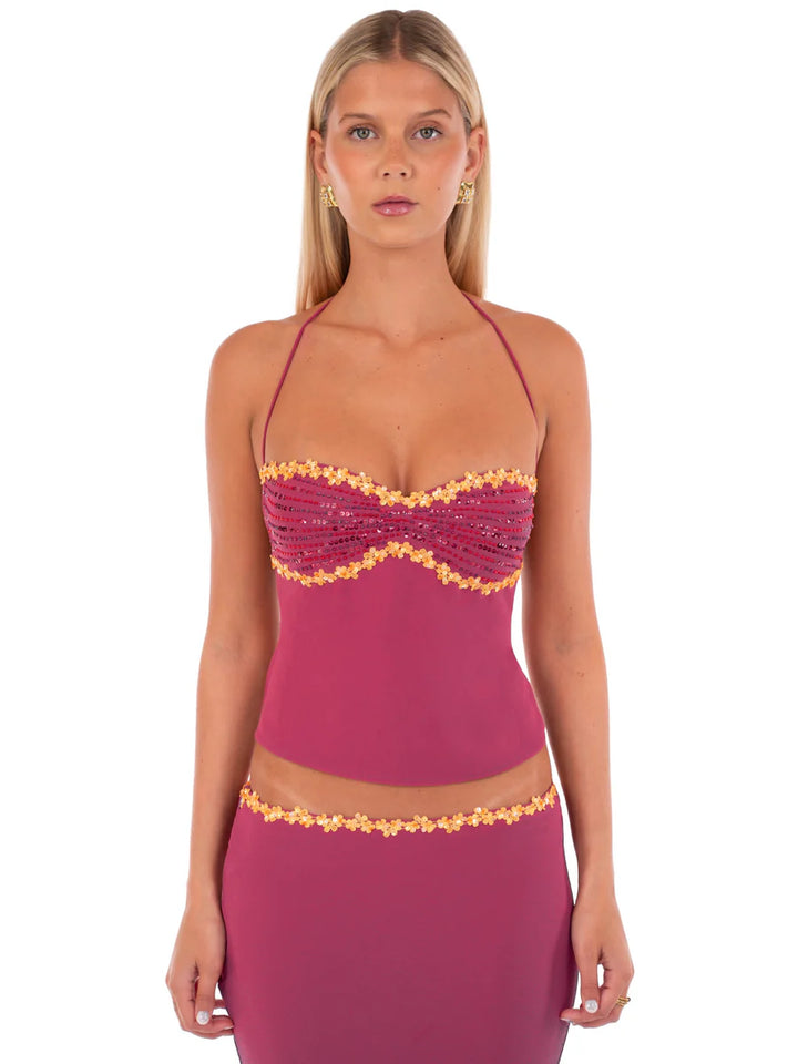 Jemima Set (Wine) - First Date Rentals