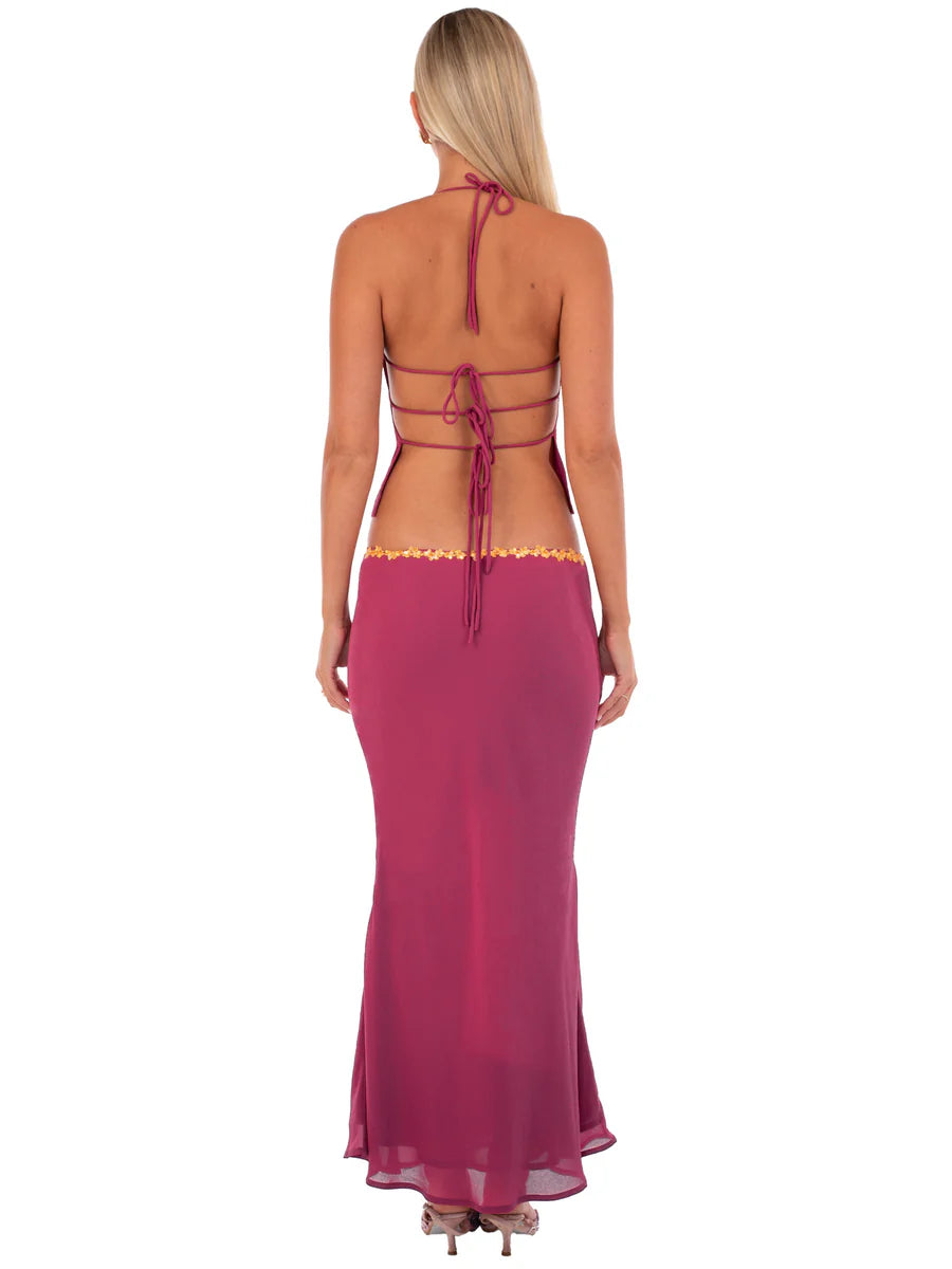 Jemima Set (Wine) - First Date Rentals