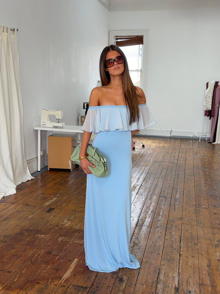 PHYLLIS DRESS (BABY BLUE)