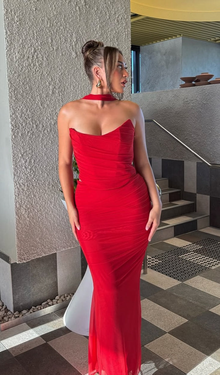 Hallie Cassidy Set (Red) - First Date Rentals