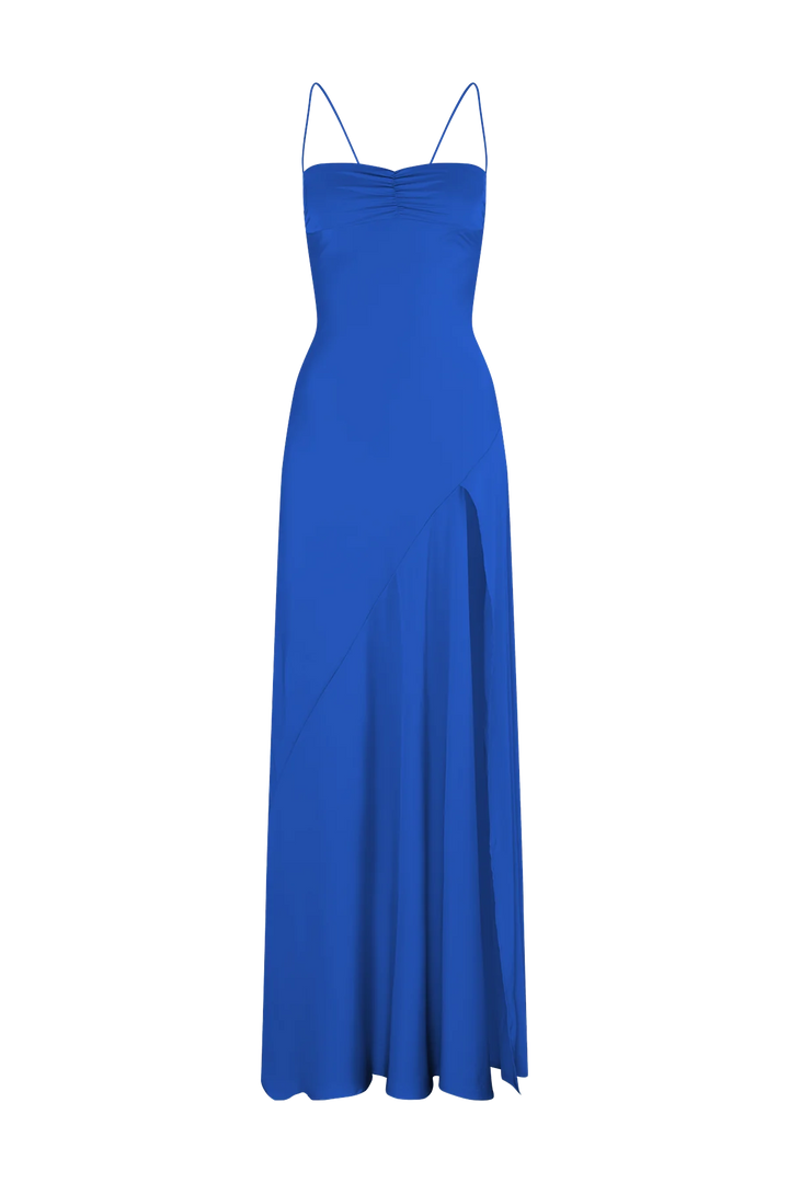 Gaia Gown (Dark Blue) - First Date Rentals