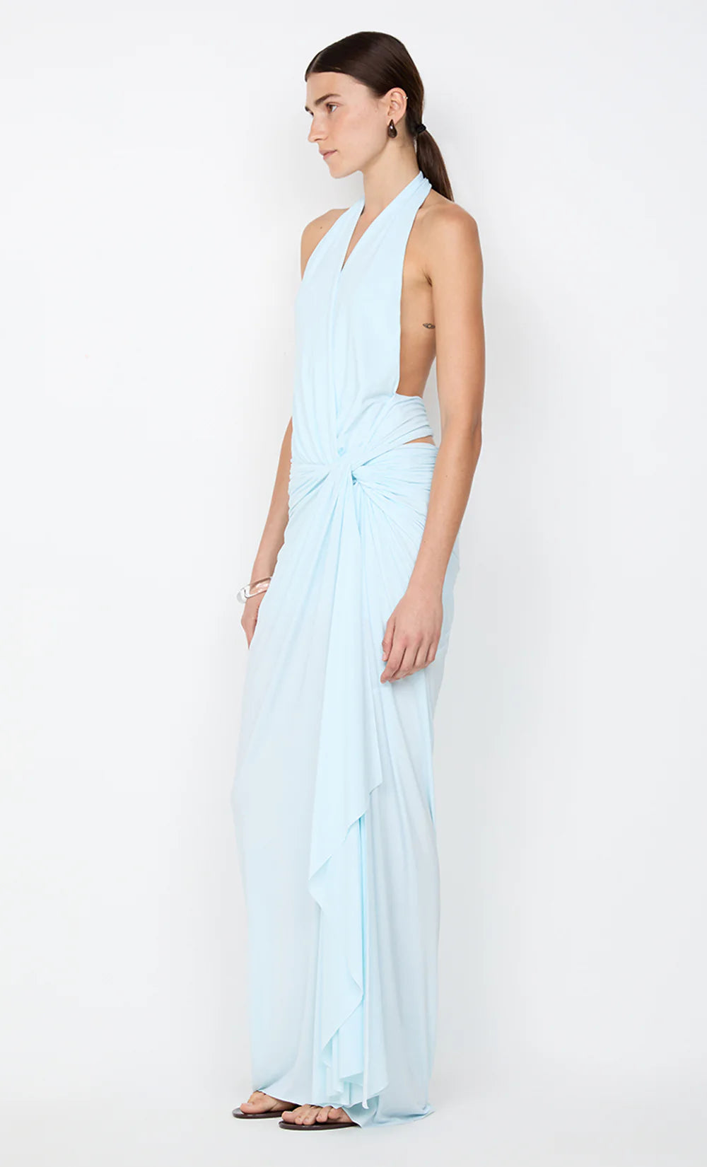 Clementine Twist Dress (Artic Blue)